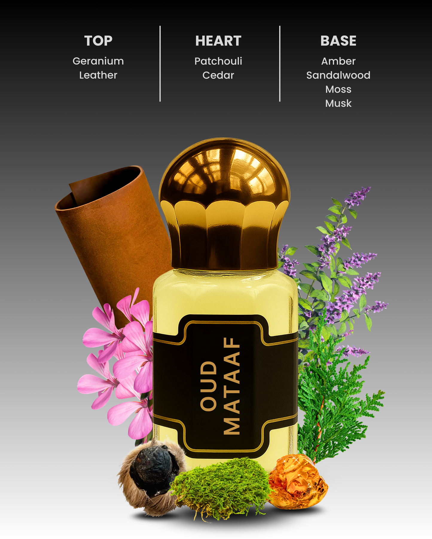 Oud Mataaf Premium Unisex Attar Roll-On | 100% Concentrated Non-Alcoholic Perfume Oil | Luxury Fragrance For Him and Her by Al Seef Perfumes