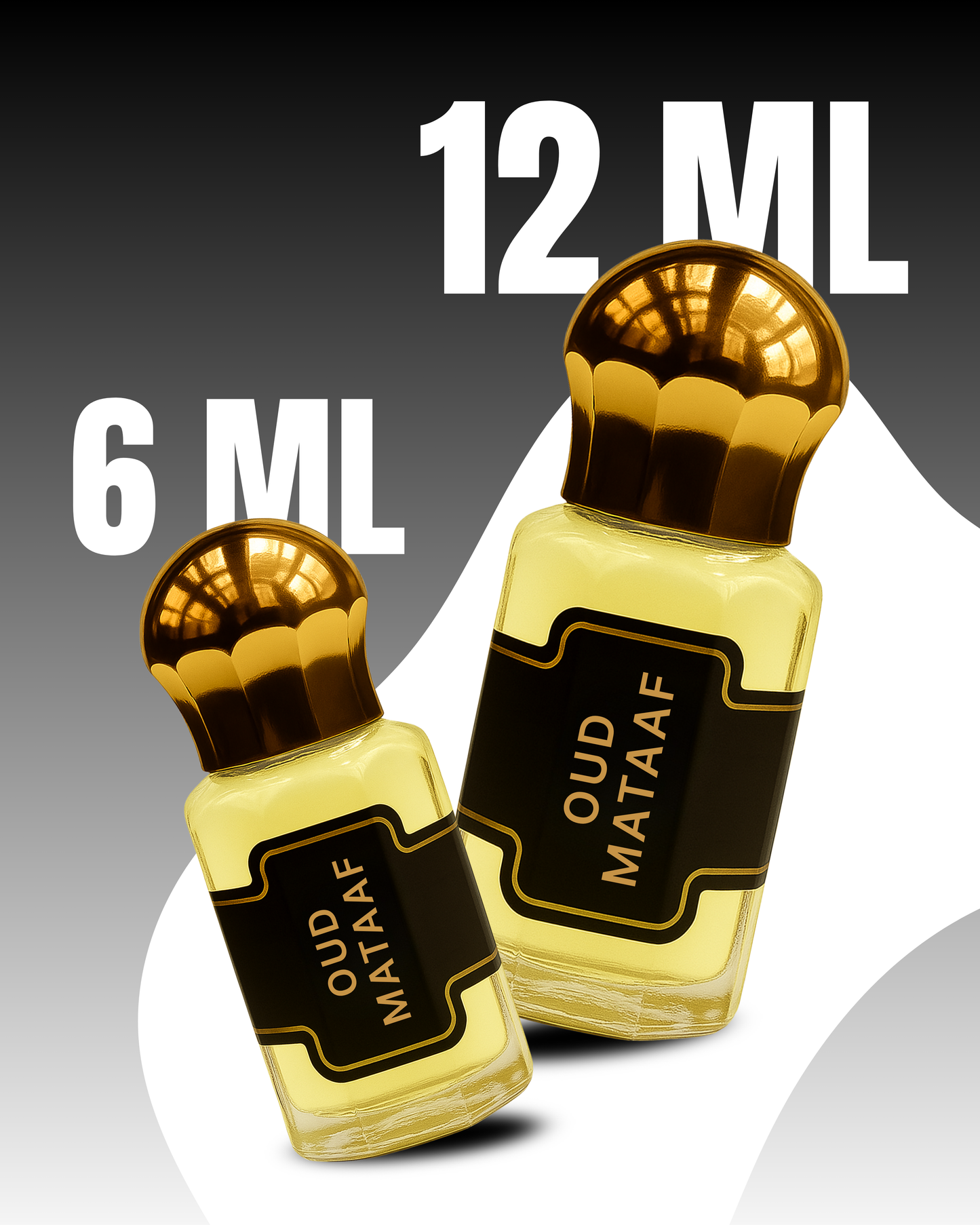 Oud Mataaf Premium Unisex Attar Roll-On | 100% Concentrated Non-Alcoholic Perfume Oil | Luxury Fragrance For Him and Her by Al Seef Perfumes