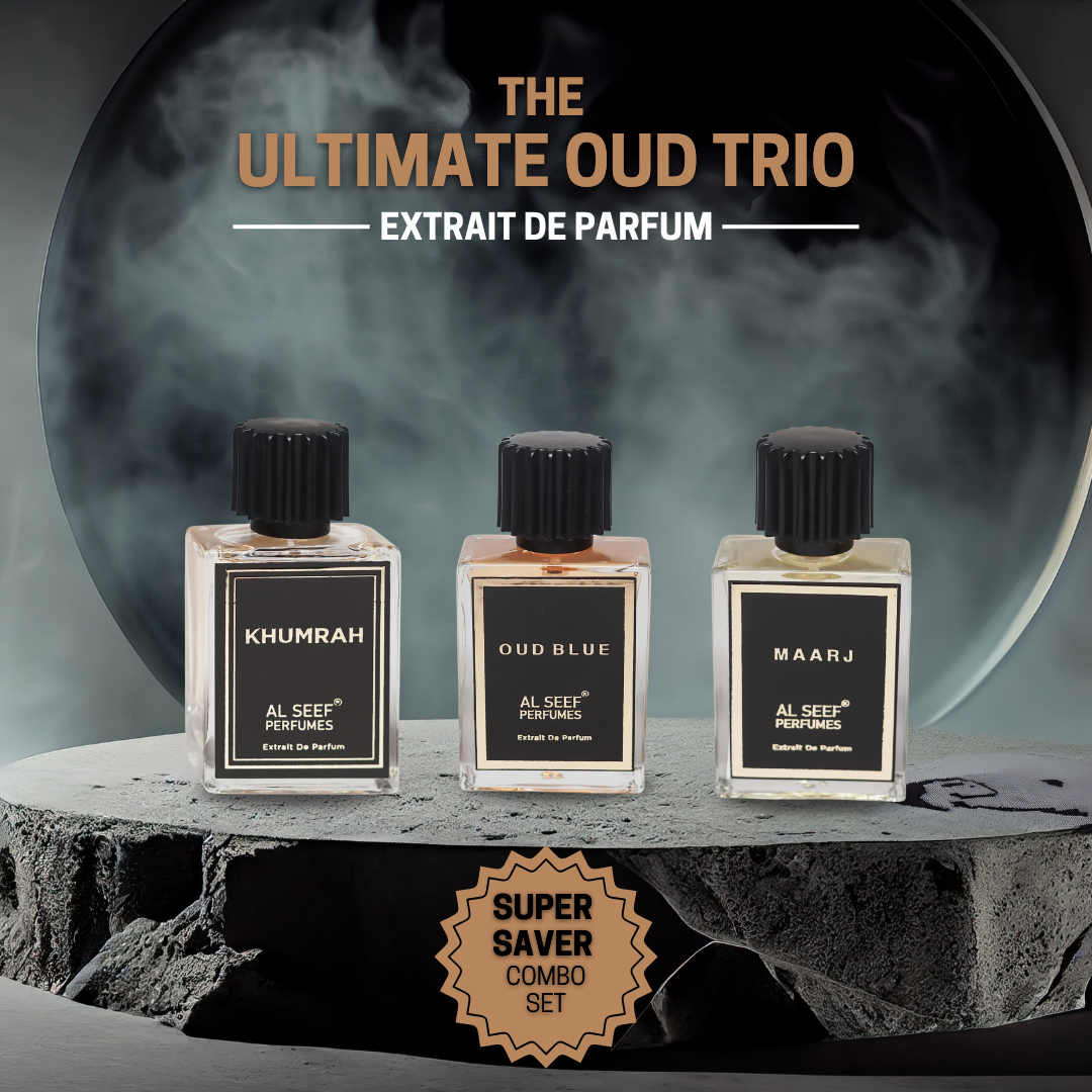 Summer Essential Premium Unisex Perfume Spray Pack (50ml each bottle) | Extrait De Parfum (40%) Concentration | Luxury Fragrance For Him and Her by Al Seef Perfumes