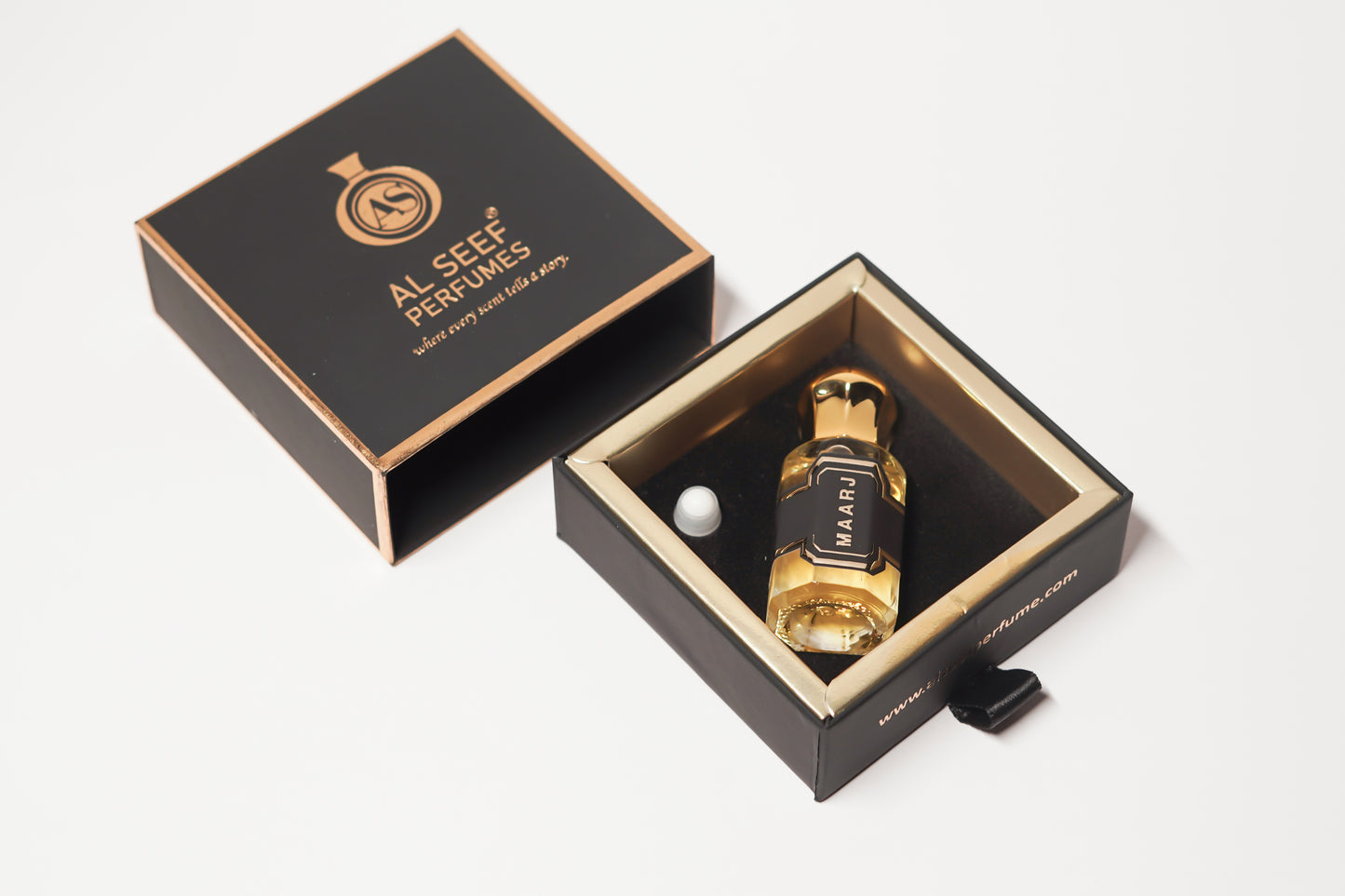 Maarj Premium Unisex Attar Roll-On | 100% Concentrated Non-Alcoholic Perfume Oil | Oriental Fruity Spicy Floral Woody | Luxury Fragrance For Him and Her by Al Seef Perfumes