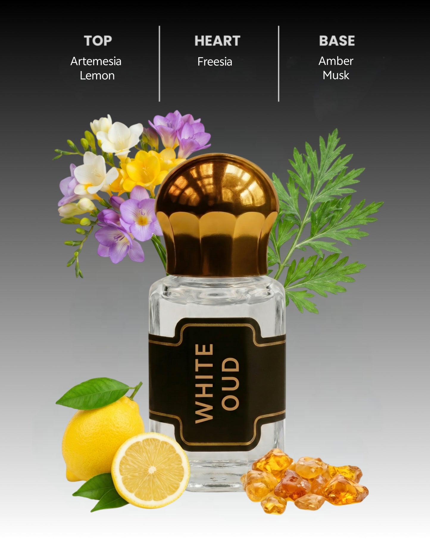 WHITE OUD Premium Unisex Attar Roll-On | 100% Concentrated Non-Alcoholic Perfume Oil | Luxury Fragrance For Him and Her by Al Seef Perfumes