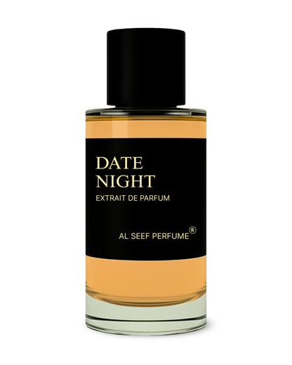 DATE NIGHT Premium Unisex Perfume Spray (30ml, 100ml) | Extrait De Parfum | Luxury Fragrance For Him and Her.