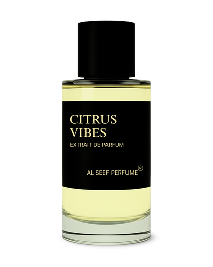 CITRUS VIBES Premium Unisex Perfume Spray (30ml, 50ml, 100ml) | Extrait De Parfum (40%) Concentration | Luxury Fragrance For Him