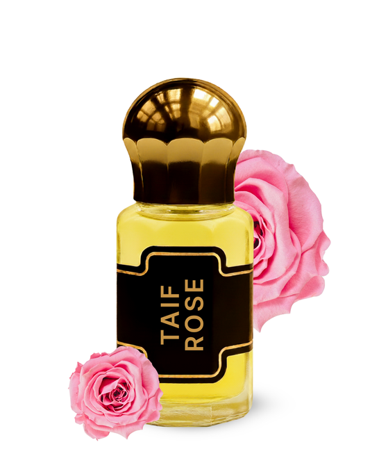 TAIF ROSE Premium Unisex Attar Roll-On | 100% Concentrated Non-Alcoholic Perfume Oil | Luxury Fragrance For Him and Her by Al Seef Perfumes