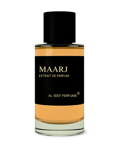 Maarj Premium Unisex Perfume Spray (100ml & 30ml) | Extrait De Parfum  | Oriental Fruity Spicy Floral Woody | Luxury Fragrance For Him and Her by Al Seef Perfumes