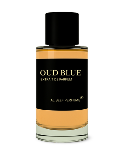 Oud Blue Premium Unisex Perfume Spray (30ml & 100ml) | Extrait De Parfum | Woody Floral Smoky Leather Earthy | Luxury Fragrance For Him and Her