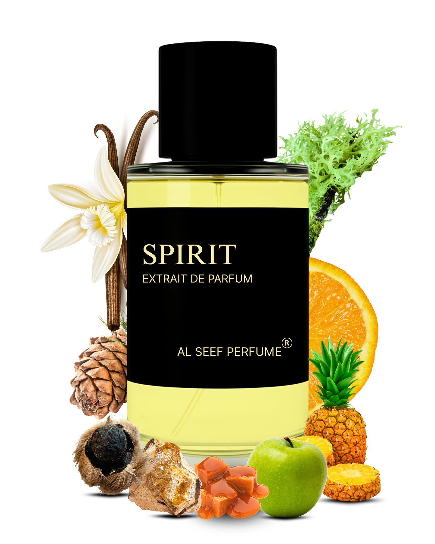 Spirit Premium Perfume Spray (30ml & 100ml) | Extrait De Parfum | Fruity Woody Creamy Sweet Warm | Luxury Fragrance For Him and Her