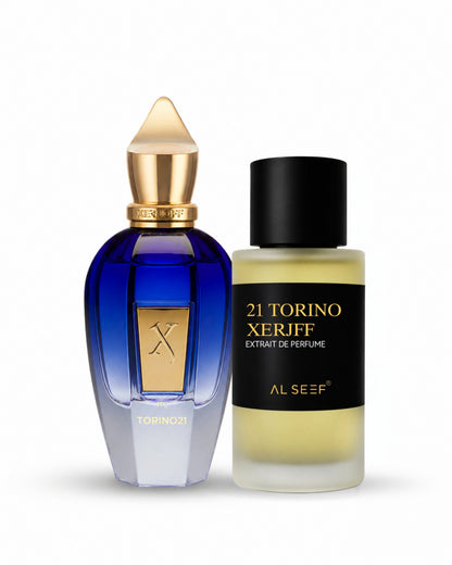 21 TORINO XERJFF Inspired by XERJFF (30ml & 100ml) | Extrait De Parfum | Luxury Fragrance For Him & Her