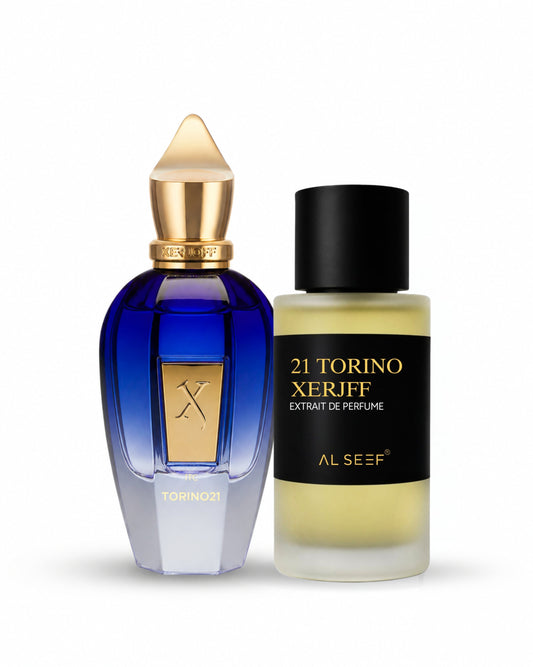 21 TORINO XERJFF Inspired by XERJFF (30ml & 100ml) | Extrait De Parfum | Luxury Fragrance For Him & Her