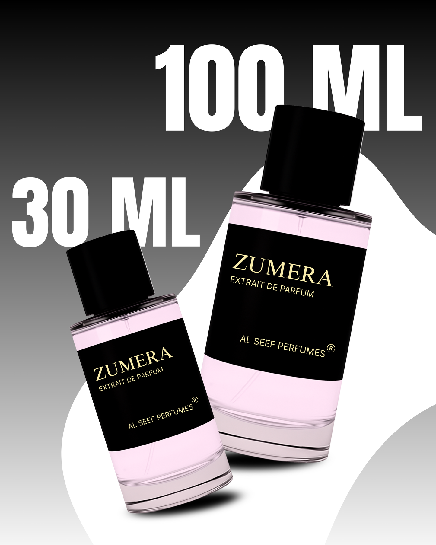 ZUMERA Premium Perfume Spray (30ml, 100ml) | Extrait De Parfum | Luxury Fragrance For Her