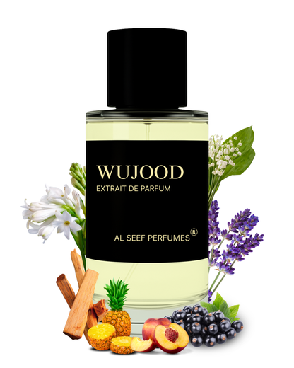 Wujood Premium Unisex Perfume Spray (30ml & 100ml) | Extrait De Parfum (40%) Concentration | Fruity Floral Woody | Luxury Fragrance For Him and Her by Al Seef Perfumes