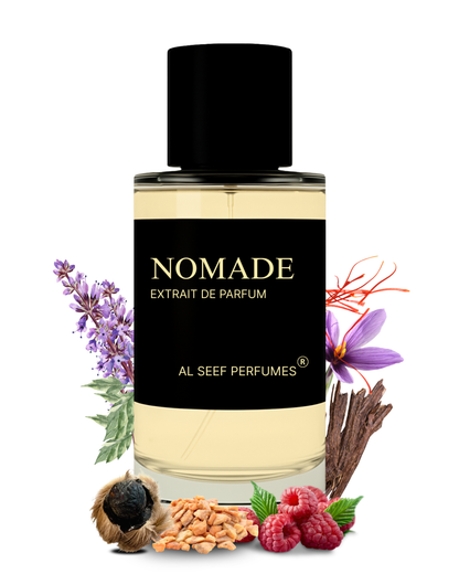 NOMADE Premium Unisex Perfume Spray (30ml, 100ml) | Extrait De Parfum | Luxury Fragrance For Him & Her
