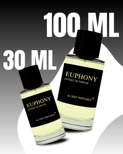 EUPHONY Premium Perfume Spray (30ml, 100ml) | Extrait De Parfum | Luxury Fragrance For Him & Her