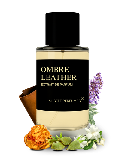 OMBRE LEATHER Premium Unisex Perfume Spray (30ml, 100ml) | Extrait De Parfum | Luxury Fragrance For Him & Her