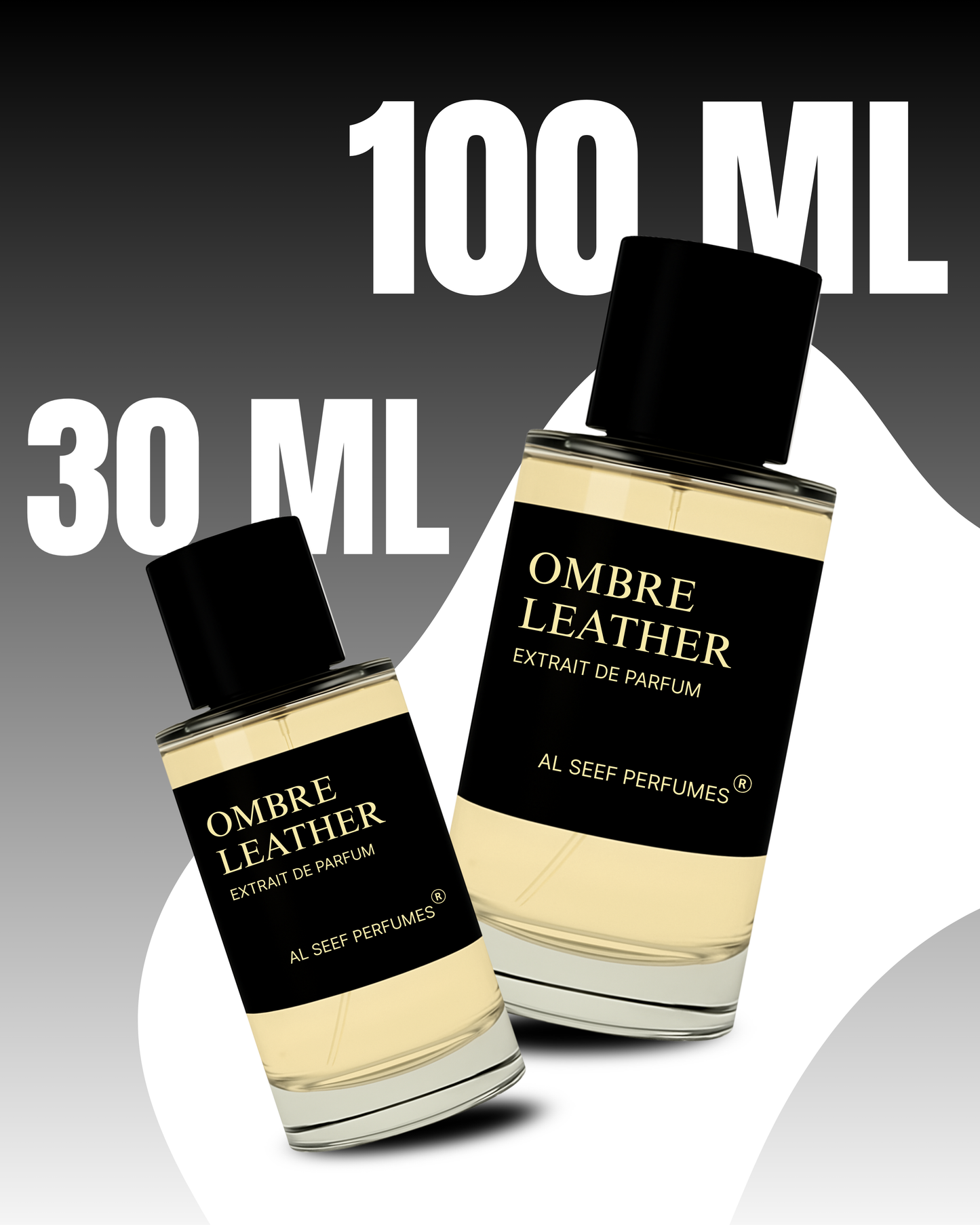 OMBRE LEATHER Premium Unisex Perfume Spray (30ml, 100ml) | Extrait De Parfum | Luxury Fragrance For Him & Her