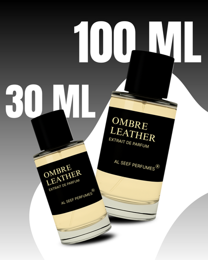 OMBRE LEATHER Premium Unisex Perfume Spray (30ml, 100ml) | Extrait De Parfum | Luxury Fragrance For Him & Her