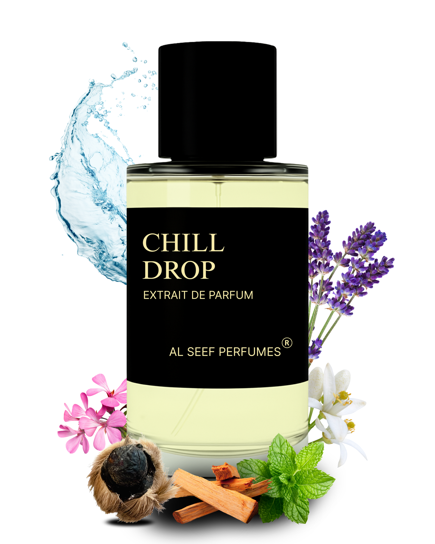 CHILL DROP Premium Perfume Spray (30ml, 100ml) | Extrait De Parfum | Luxury Fragrance For Him