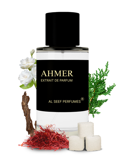 AHMER Premium Perfume Spray (30ml, 100ml) | Extrait De Parfum | Luxury Fragrance For Him & Her