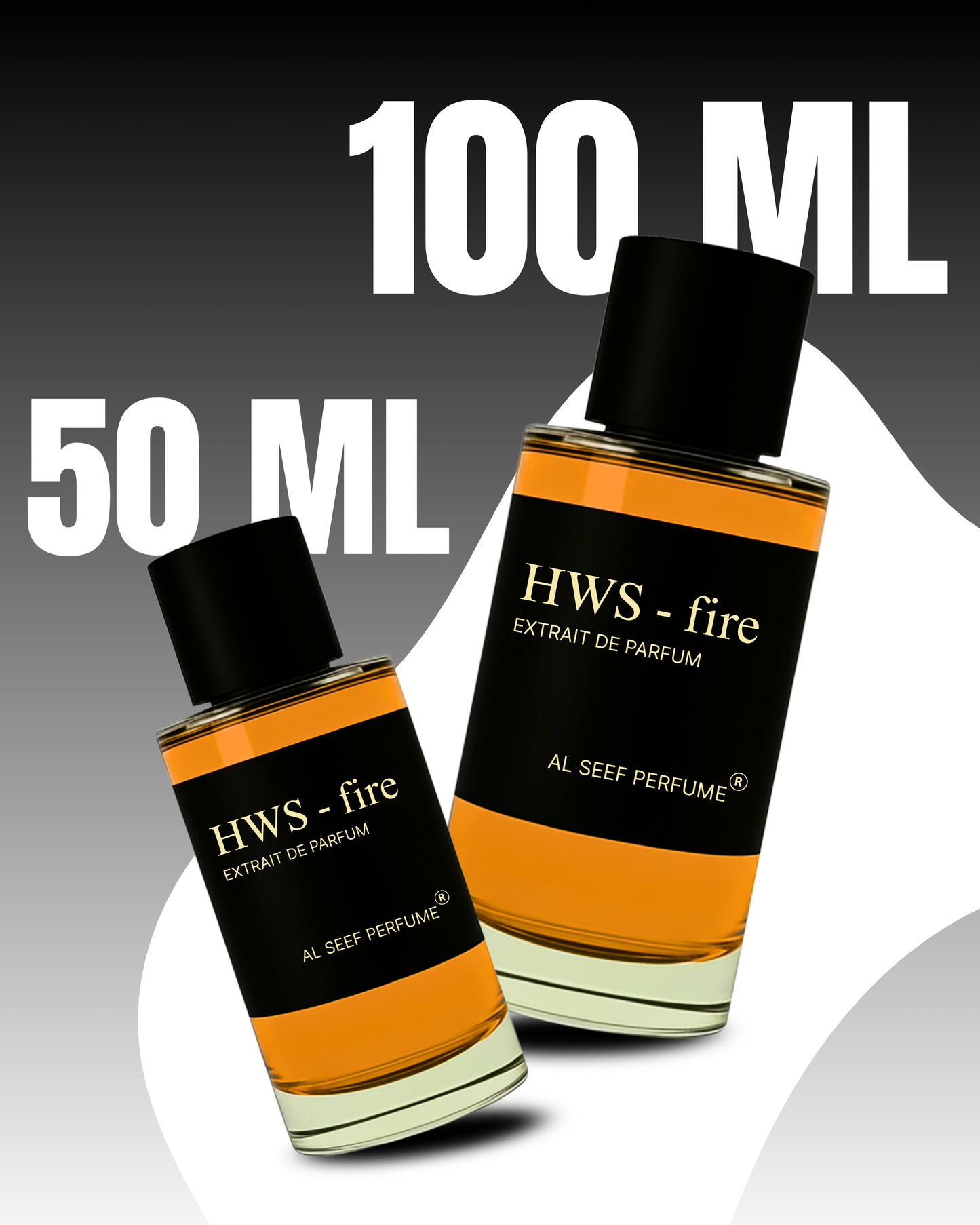HWS - FIRE Premium Men Perfume Spray (30ml & 100ml) | Extrait De Parfum For Him