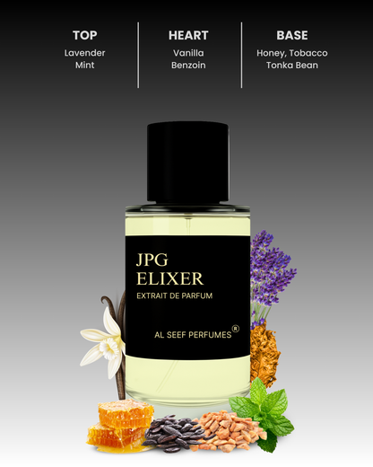 JPG ELIXER SAVAGE Premium Perfume Spray (30ml, 100ml) | Extrait De Parfum | Luxury Fragrance For Him & Her