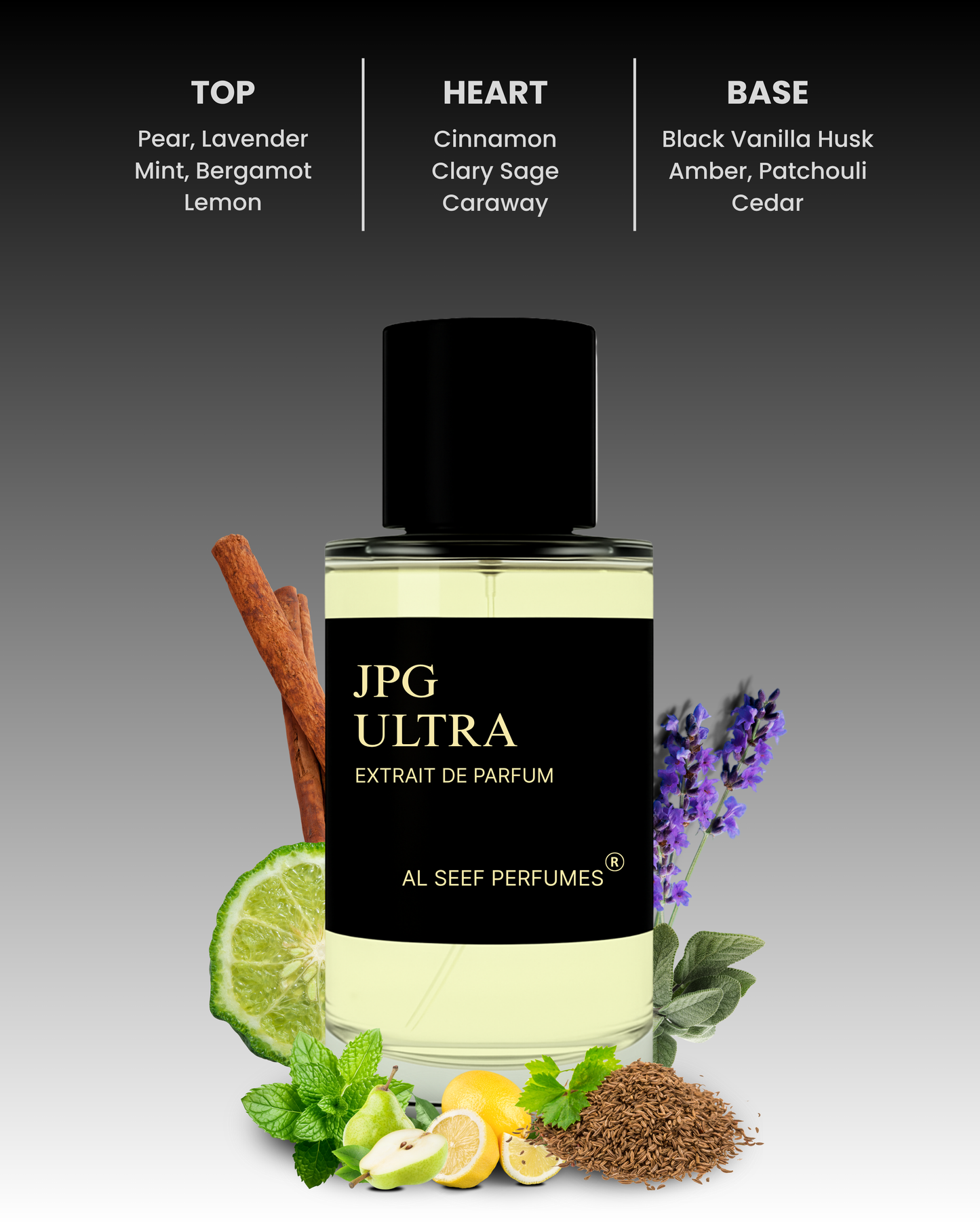 JPG ULTRA Premium Perfume Spray (30ml, 100ml) | Extrait De Parfum | Luxury Fragrance For Him & Her