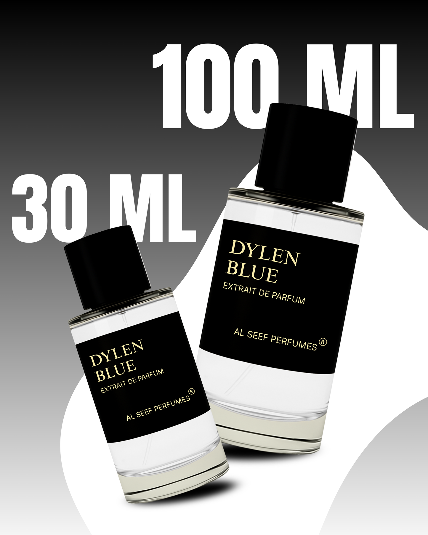 DYLEN BLUE Premium Perfume Spray (30ml, 100ml) | Extrait De Parfum | Luxury Fragrance For Him