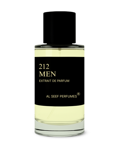 212 MEN Premium Perfume Spray (30ml, 100ml) | Extrait De Parfum | Luxury Fragrance For Him