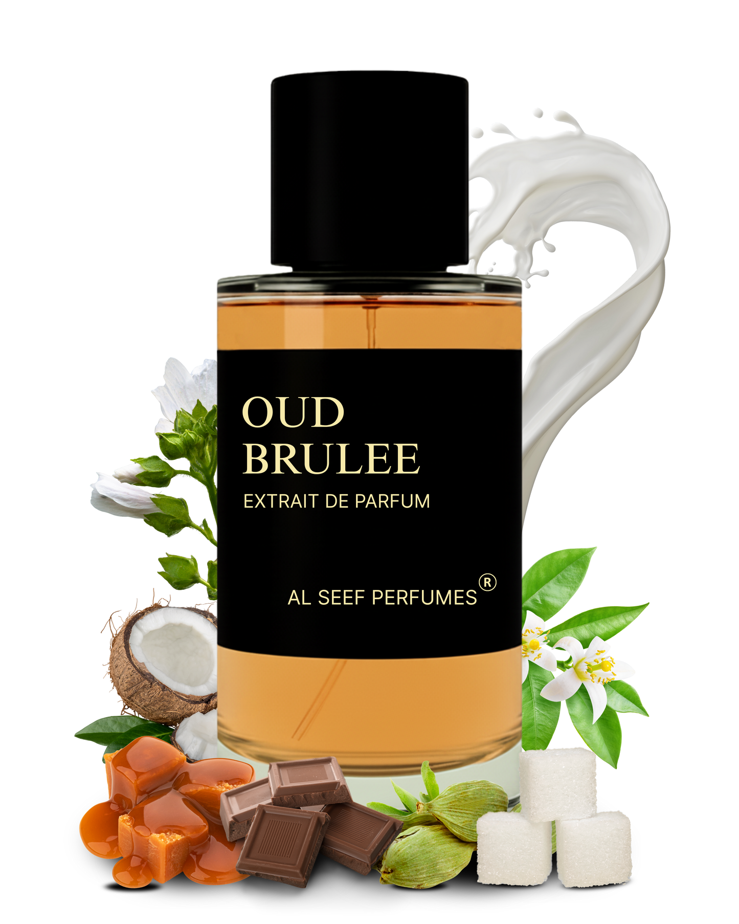 OUD BRULEE Premium Perfume Spray (30ml, 100ml) | Extrait De Parfum | Luxury Fragrance For Him & Her