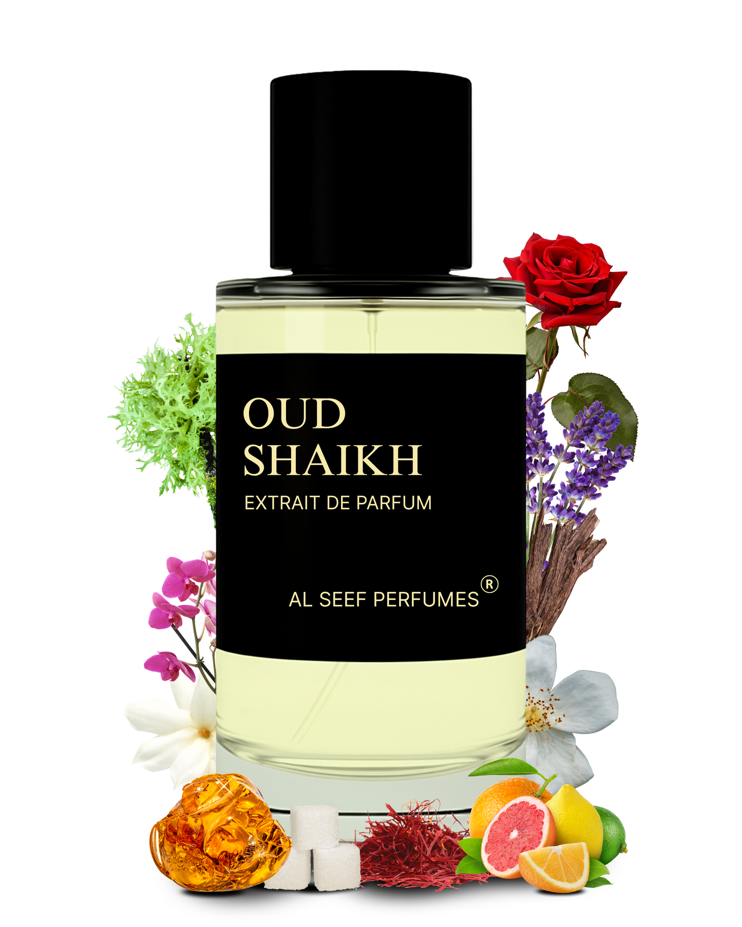 OUD SHAIKH Premium Perfume Spray (30ml, 100ml) | Extrait De Parfum | Luxury Fragrance For Him & Her