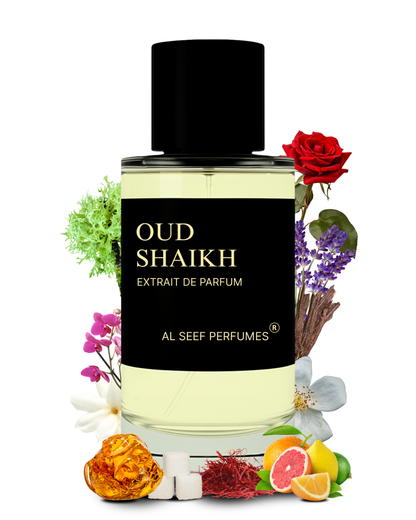OUD SHAIKH Premium Perfume Spray (30ml, 100ml) | Extrait De Parfum | Luxury Fragrance For Him & Her