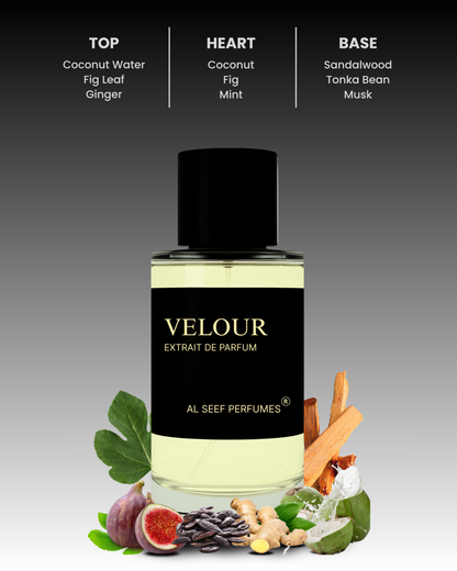 VELOUR Premium Perfume Spray (30ml, 100ml) | Extrait De Parfum | Luxury Fragrance For Him & Her