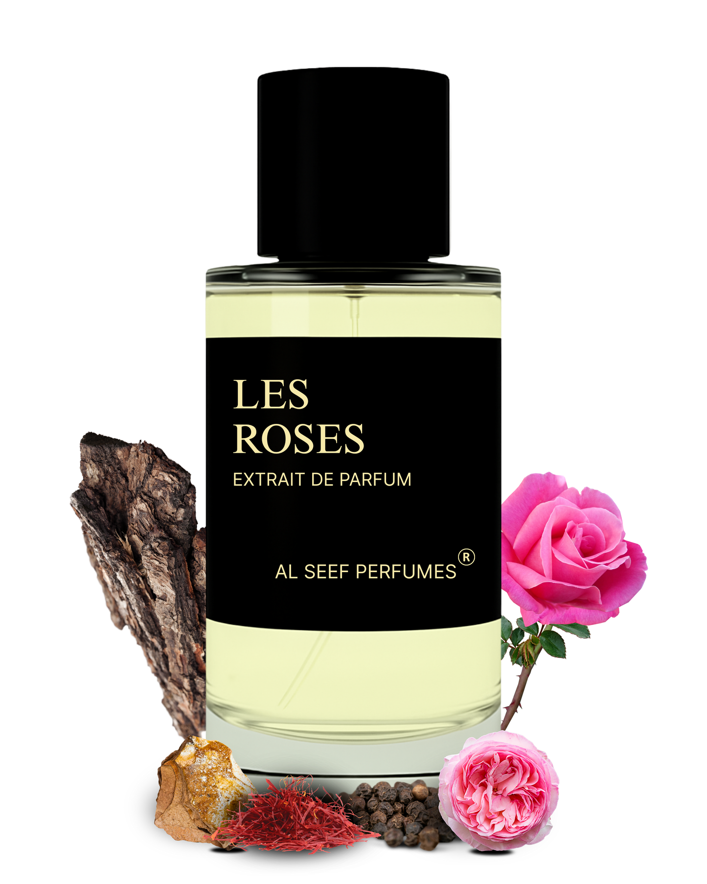 LES ROSES Premium Perfume Spray (30ml, 100ml) | Extrait De Parfum | Luxury Fragrance For Him & Her