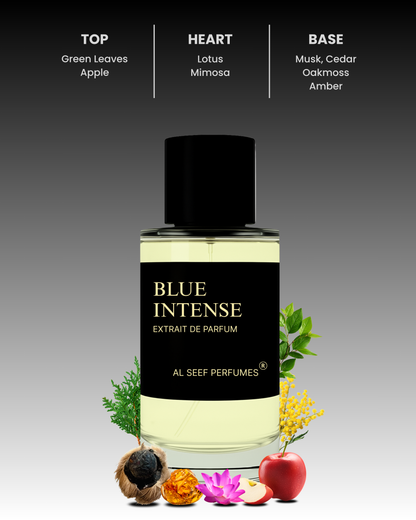 BLUE INTENSE Premium Perfume Spray (30ml, 100ml) | Extrait De Parfum | Luxury Fragrance For Him