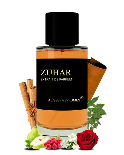 ZUHAR Premium Perfume Spray (30ml, 100ml) | Extrait De Parfum | Luxury Fragrance For Him & Her