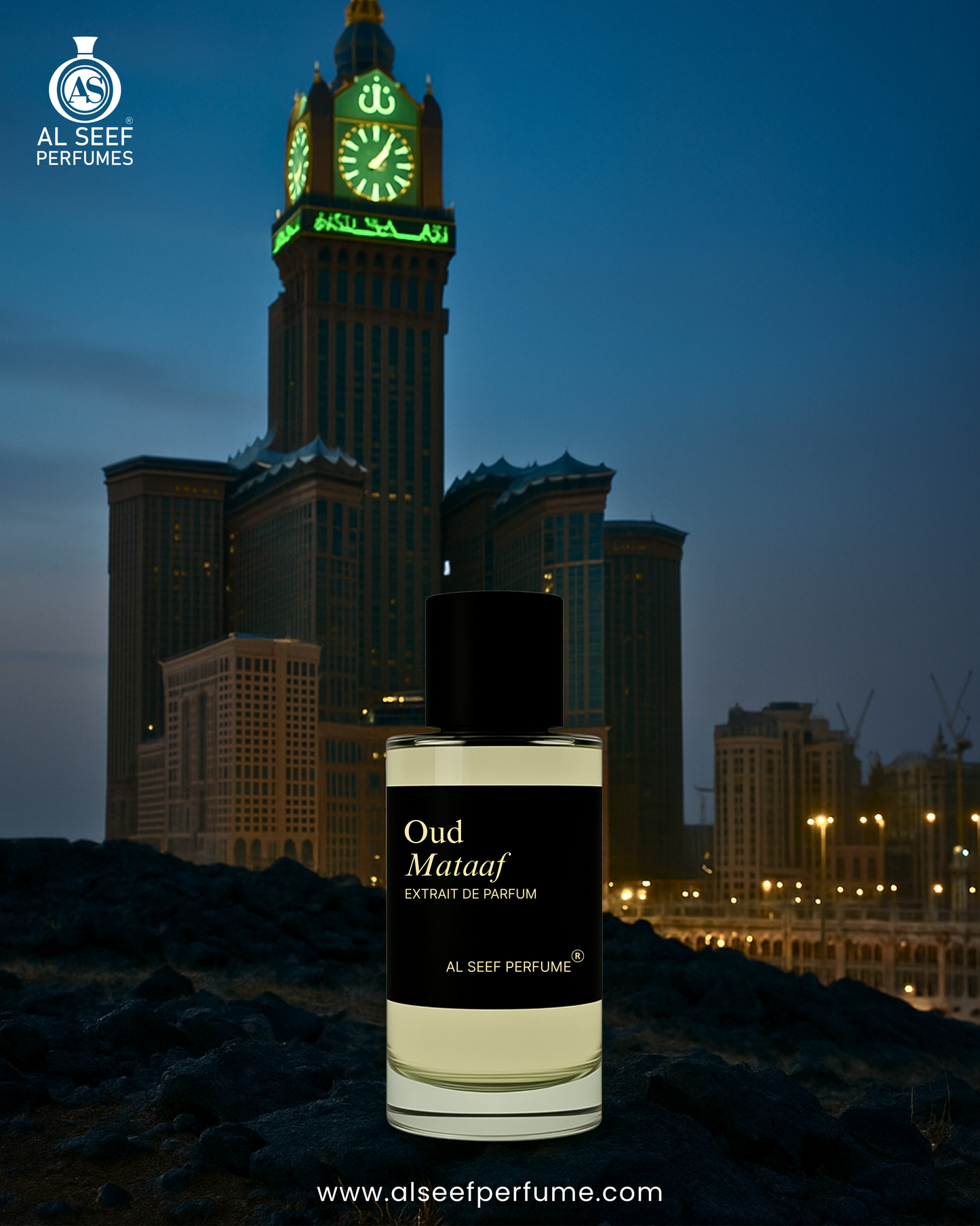 Oud Mataaf Premium Unisex Perfume Spray (30ml, 50ml, 100ml) | Extrait De Parfum (40%) Concentration | Luxury Fragrance For Him and Her.
