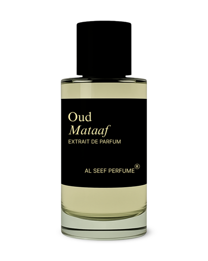 Oud Mataaf Premium Unisex Perfume Spray (30ml, 50ml, 100ml) | Extrait De Parfum (40%) Concentration | Luxury Fragrance For Him and Her.