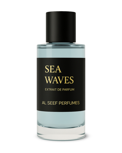 Sea Waves Perfume for Men (50ml & 100ml)| Extrait De Parfum (40%) Concentration | Ozonic Aquatic Floral Musky | Luxury Fragrance