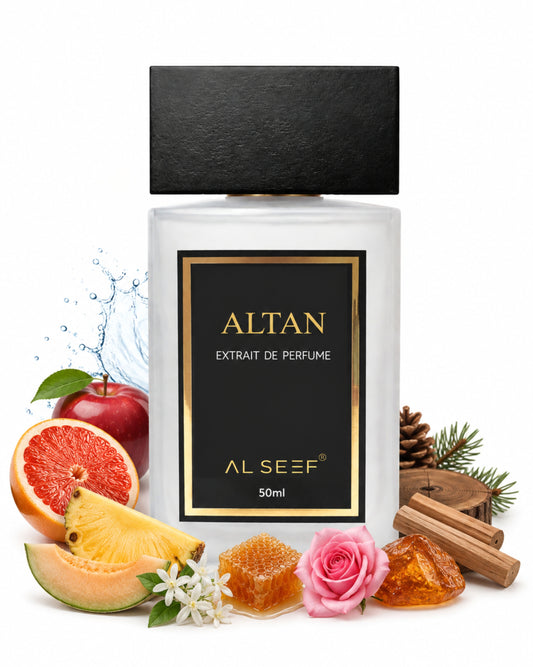 ALTAN Premium Unisex Perfume Spray (50ml) | Extrait De Parfum | Luxury Fragrance For Him and Her