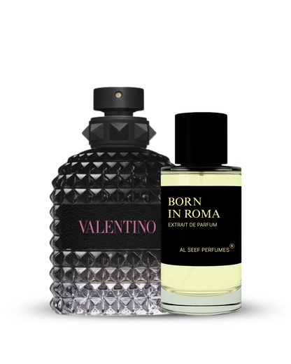BORN IN ROMA Premium Perfume Spray (30ml, 100ml) | Extrait De Parfum | Luxury Fragrance For Him