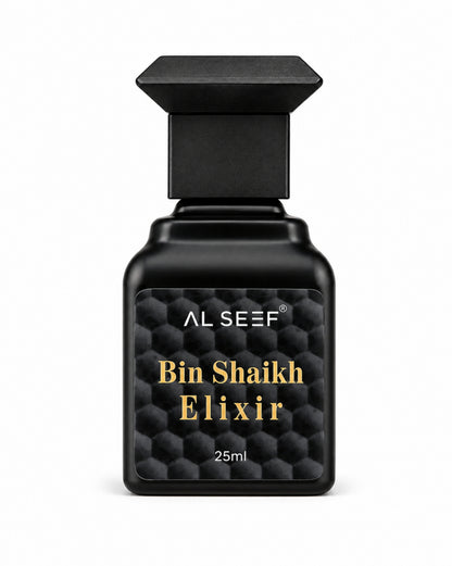 BIN SHAIKH ELIXIR Attar 25ml Alcohol Free Premium Long Lasting Fragrance For Him