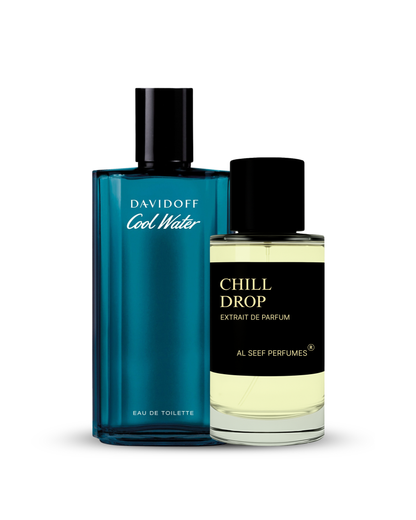 CHILL DROP Premium Perfume Spray (30ml, 100ml) | Extrait De Parfum | Luxury Fragrance For Him