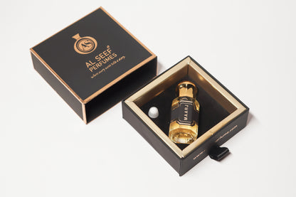 Maarj Premium Unisex Attar Roll-On | 100% Concentrated Non-Alcoholic Perfume Oil | Oriental Fruity Spicy Floral Woody | Luxury Fragrance For Him and Her by Al Seef Perfumes