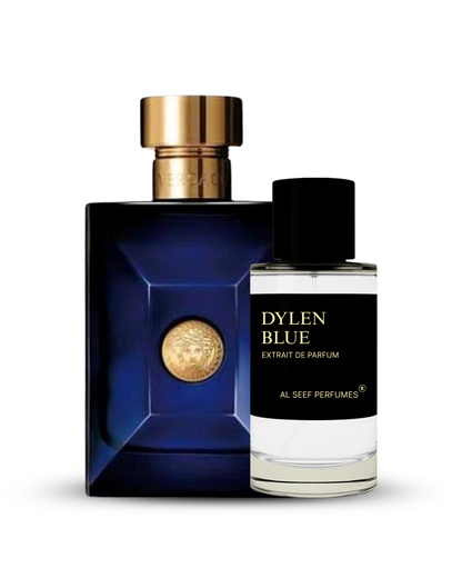 DYLEN BLUE Premium Perfume Spray (30ml, 100ml) | Extrait De Parfum | Luxury Fragrance For Him
