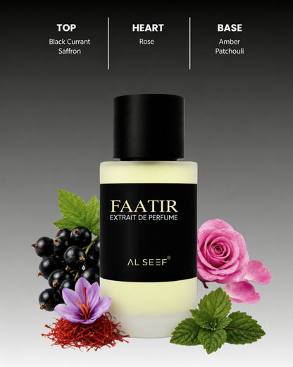 FAATIR Premium Unisex Perfume Spray (30ml & 100ml) | Extrait De Parfum | Luxury Fragrance For Him and Her
