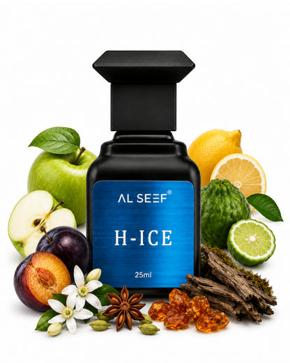 H-ICE Attar 25ml Alcohol Free Premium Long Lasting Fragrance