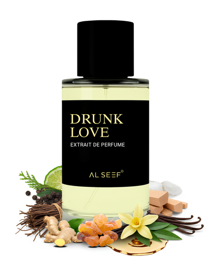 DRUNK LOVE Premium Perfume Spray (30ml, 100ml) | Extrait De Parfum | Luxury Fragrance For Him & Her