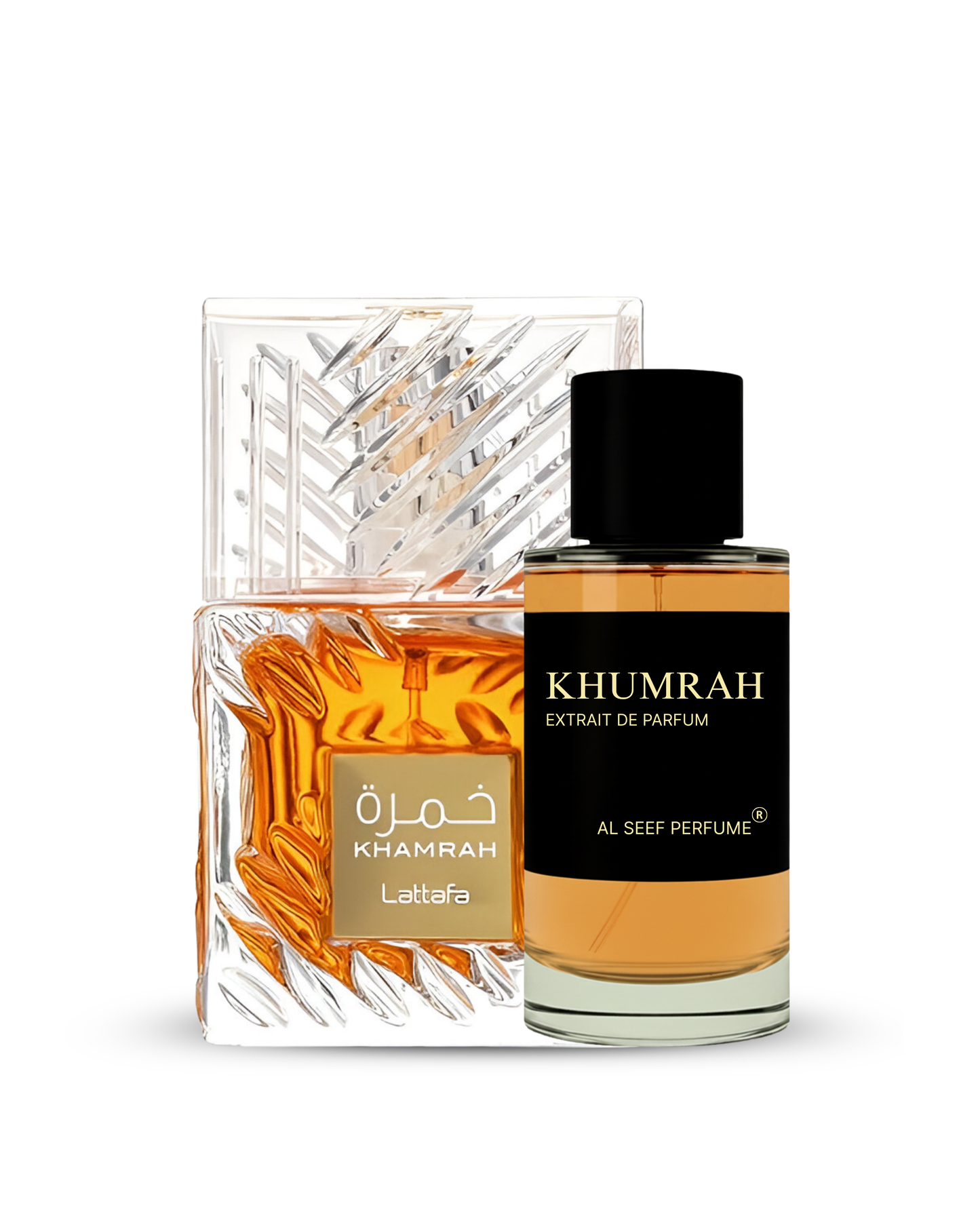 Khumrah Premium Unisex Perfume Spray (30ml & 100ml) | Extrait De Parfum (40%) Concentration | Sweet, Creamy, Floral, Balsamic, Warm | Luxury Fragrance For Him and Her by Al Seef Perfumes