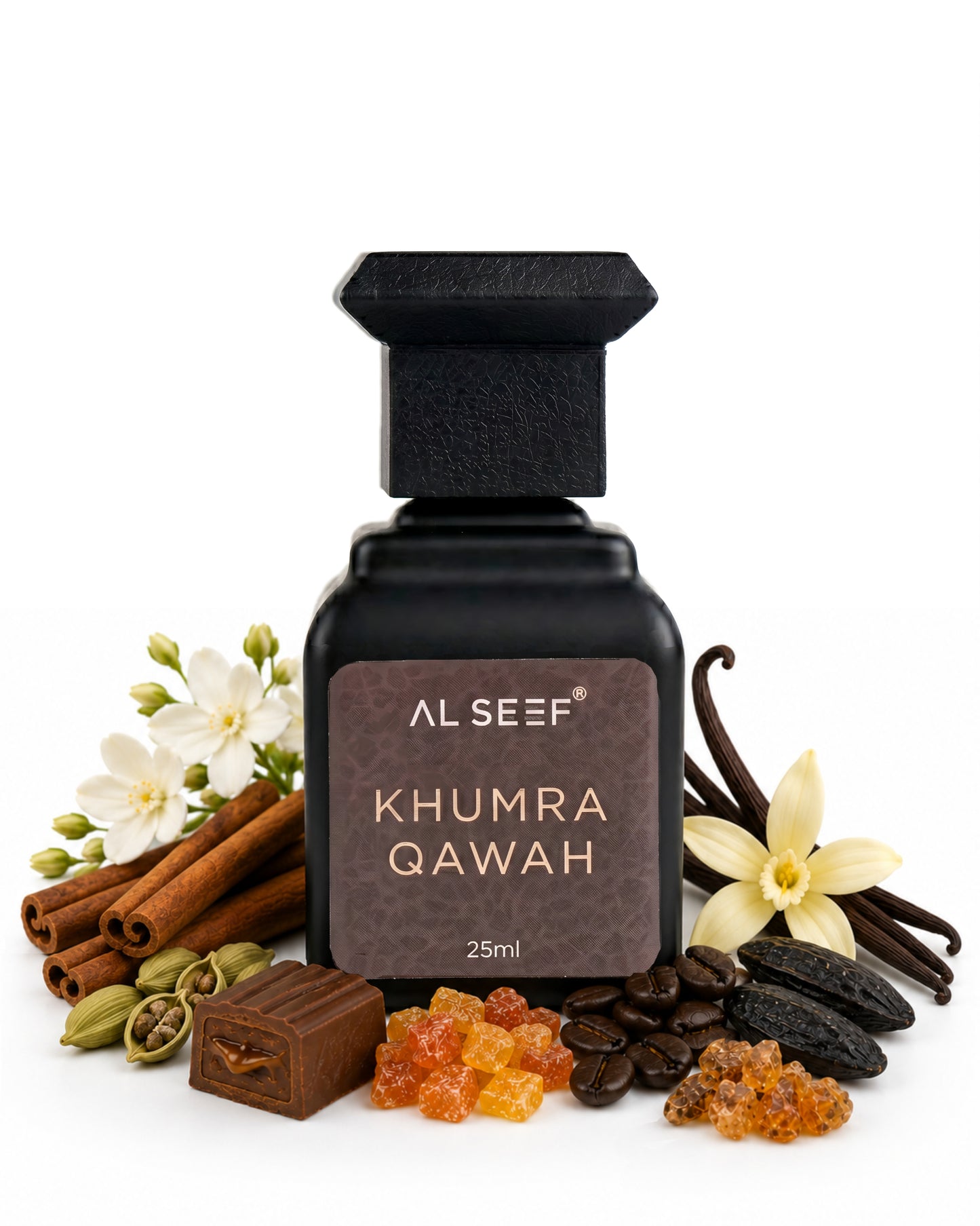 KHUMRA QAWAH Attar 25ml Alcohol Free Premium Long Lasting Fragrance