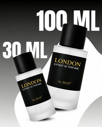 LONDON Premium Perfume Spray (30ml, 100ml) | Extrait De Parfum | Luxury Fragrance For Him