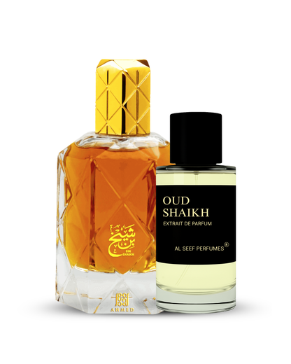 OUD SHAIKH Premium Perfume Spray (30ml, 100ml) | Extrait De Parfum | Luxury Fragrance For Him & Her